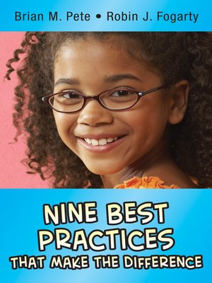 cover image of Nine Best Practices That Make the Difference